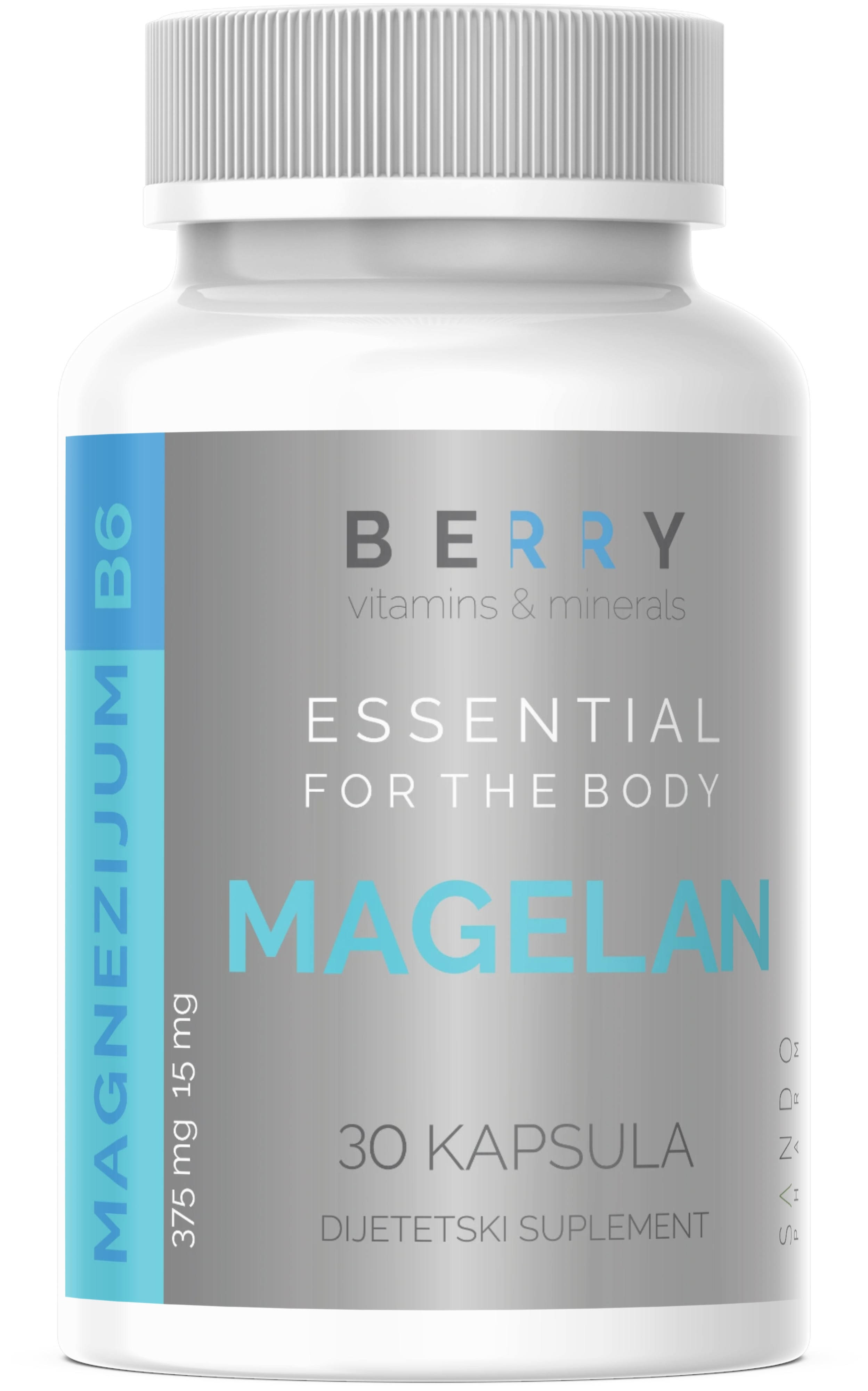 BERRY HEALTH Magelan MgB6 30 kapsula