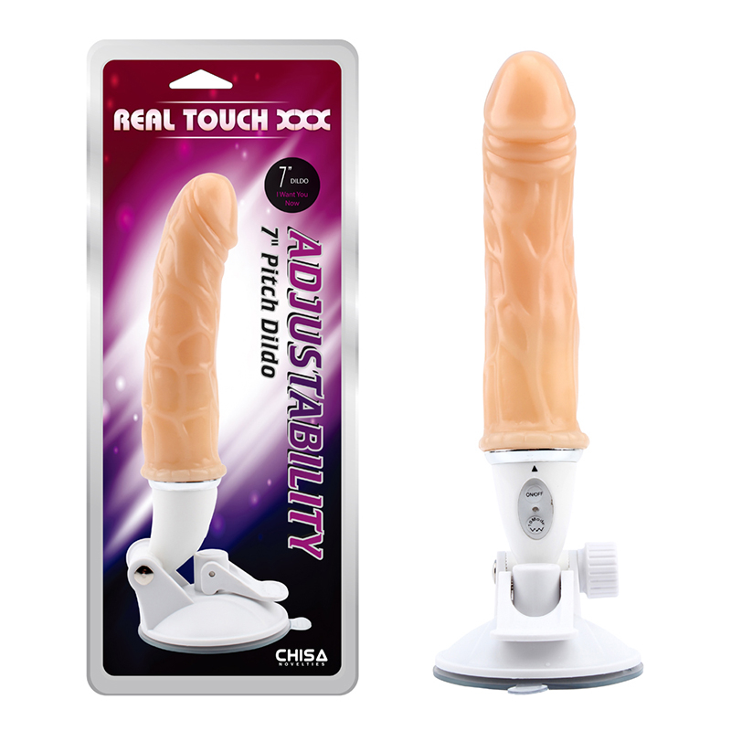 Vibro dildo sa podesivim postoljem 23cm