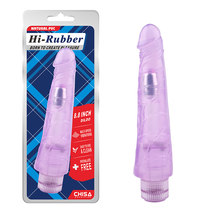 Ljubicasti Vibrator 23cm