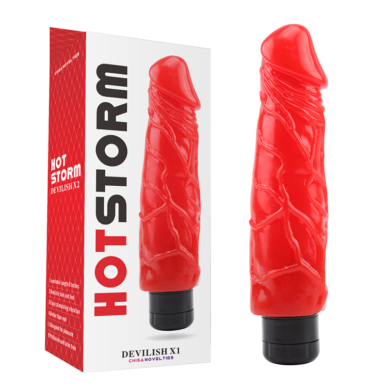 Crveni Vibrator Devilish X1