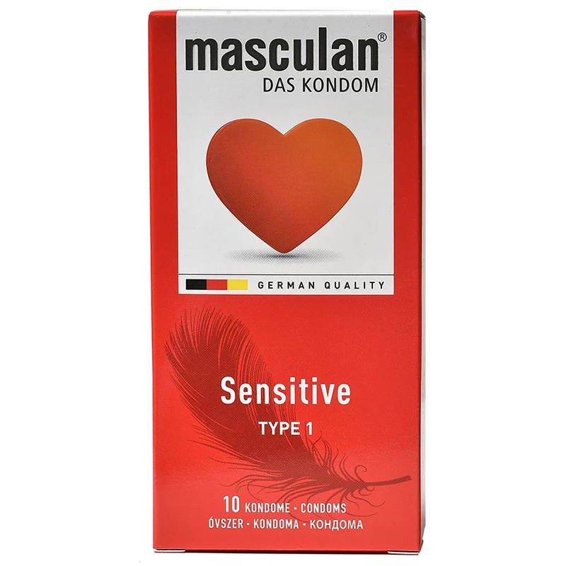 Masculan Sensitive 10kom