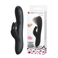 Crni multifunkcionalni zeka vibrator