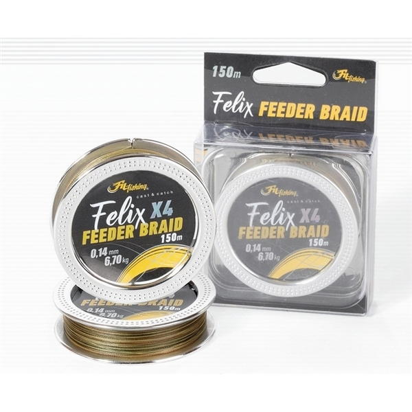 Fil Fishing Najloni - FILEX FEEDER BRAID 0,10mm