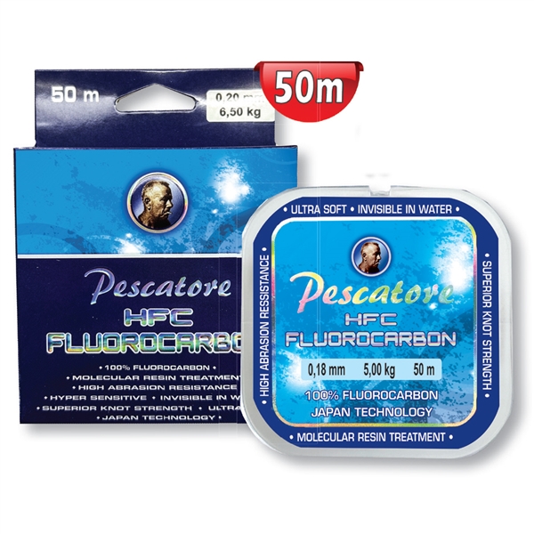 B-Tech Najloni - PESCATORE HFC FLUOROKARBON 50m 0,14mm