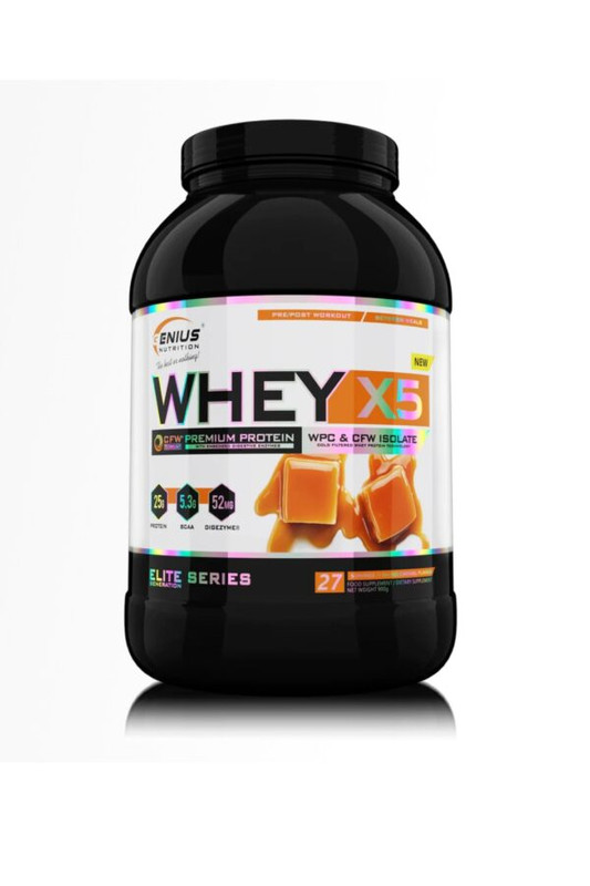 WHEY X5 SLANA CARAMELA 900gr