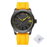 Naviforce Muški ručni sat Kvarcni mehanizam braon NF9202T Žuti