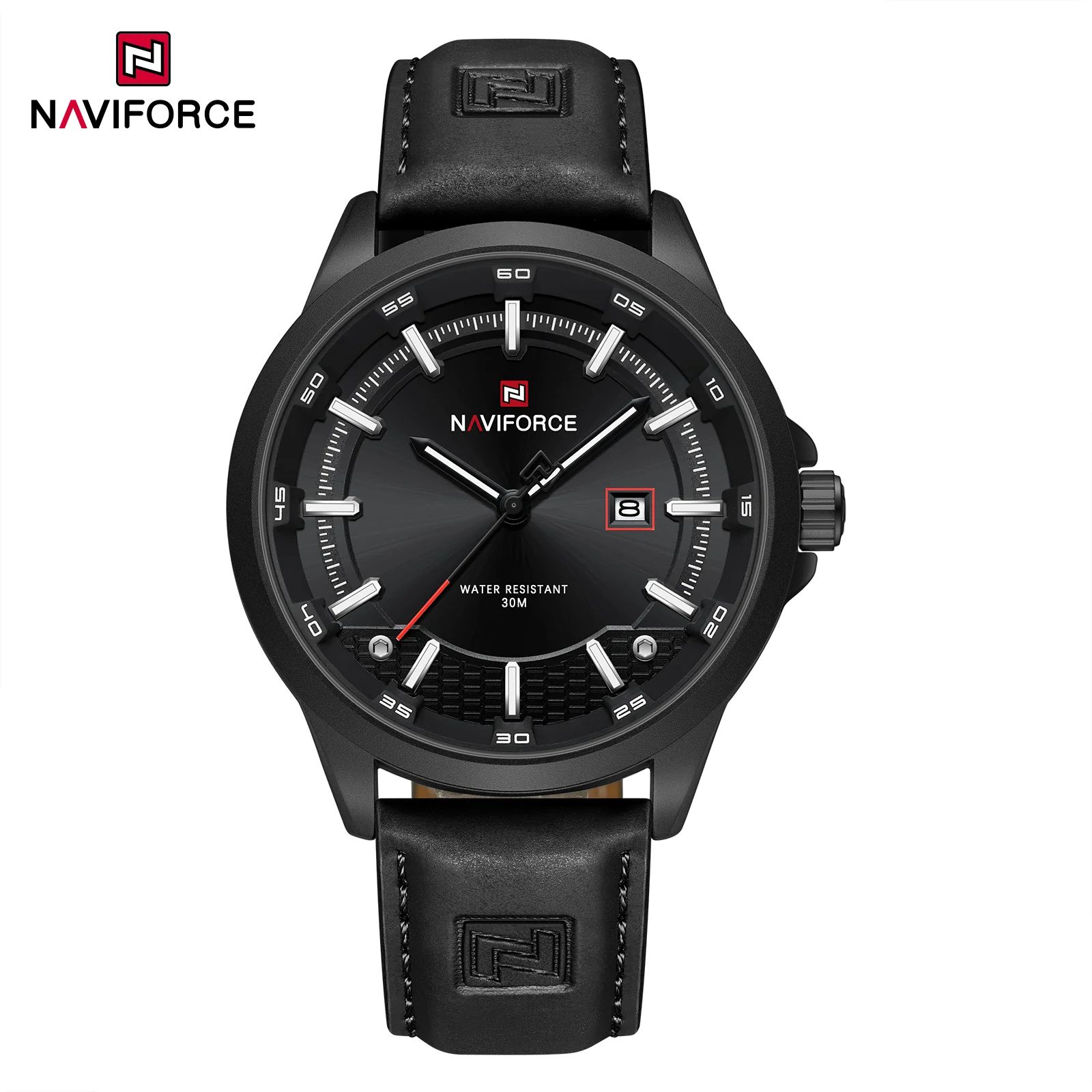 NF9248L Muski sat NAVIFORCE crni