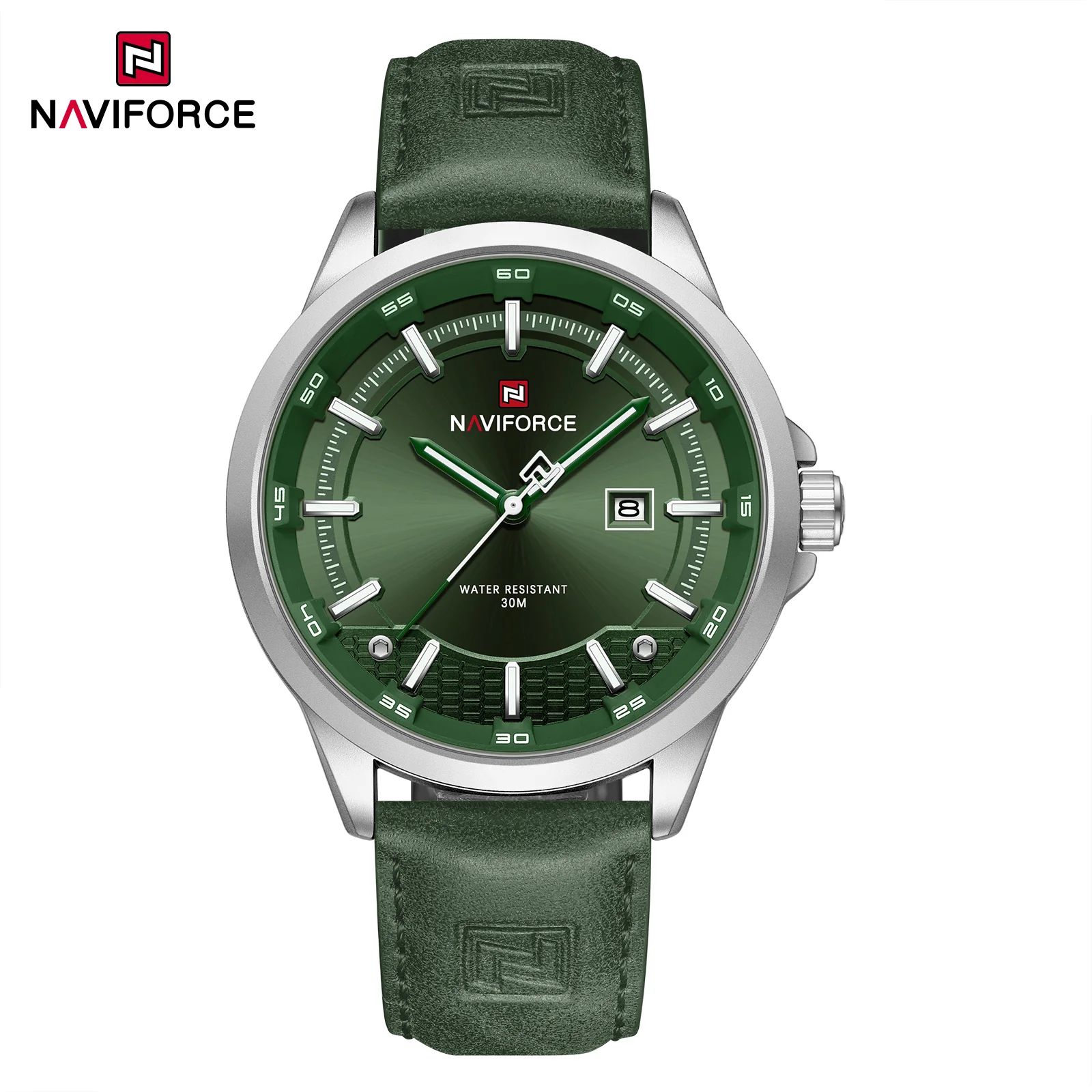 NF9248L Muski sat NAVIFORCE crni zelena