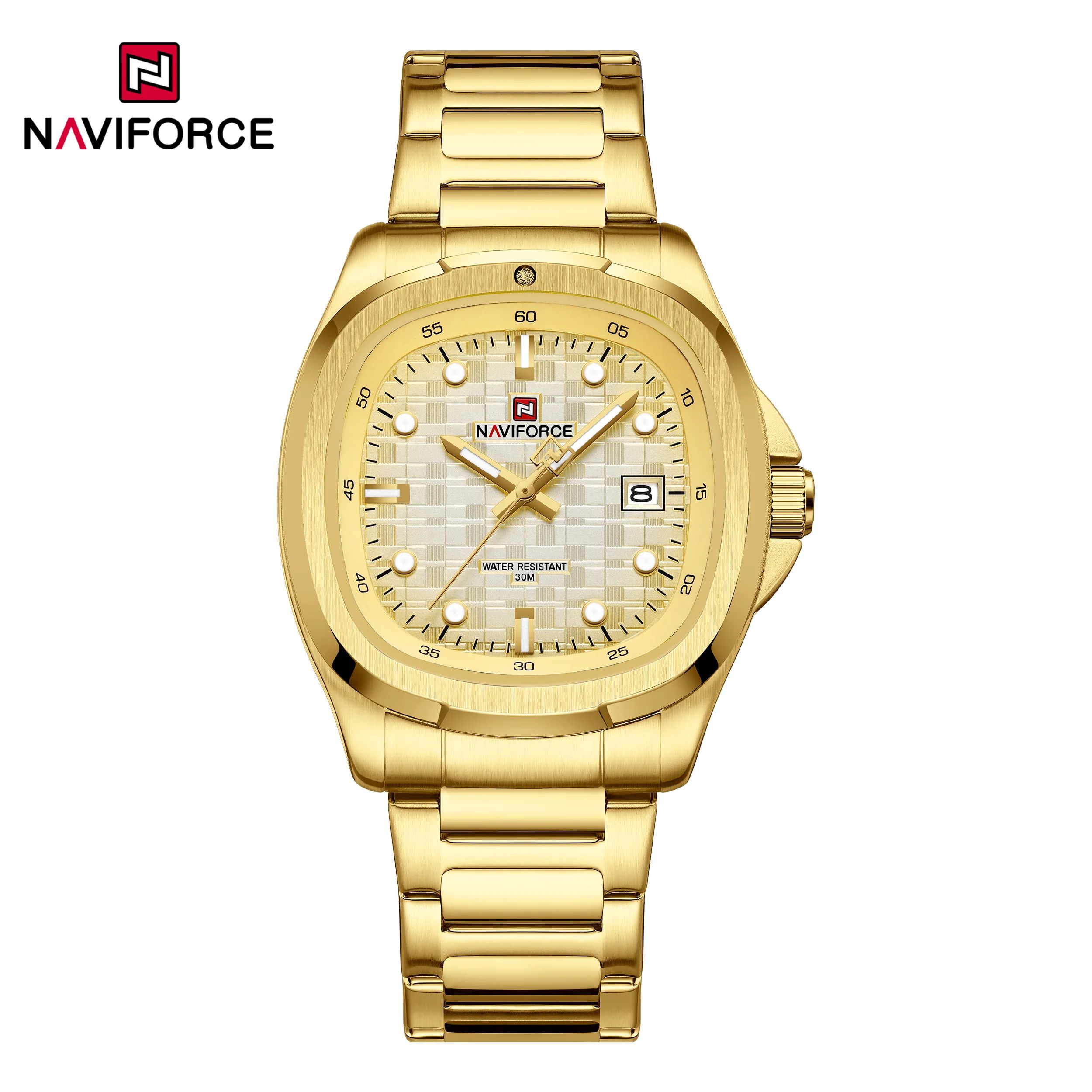 NAVIFORCE NF9240  Muški sat zlatni