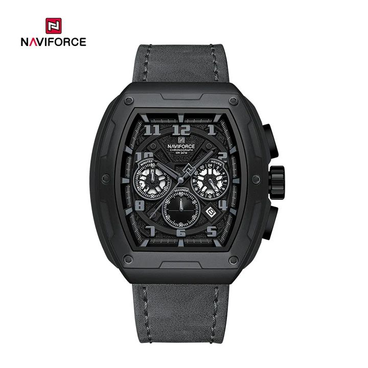 NF8053 Muski sat NAVIFORCE crni