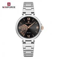 Naviforce Ženski ručni sat Kvarcni mehanizam CRNI NF5060