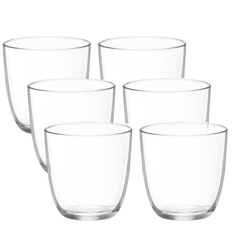 Set 6 staklenih čaša - providne