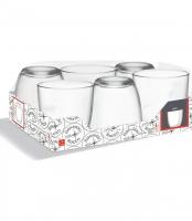 Set 6 staklenih čaša - providne