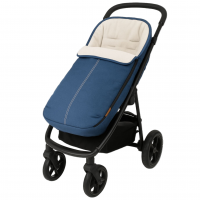 Footmuff Nexo blue melange