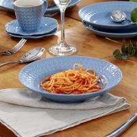 Set dubokih tanjira 6kom SUNTUN plavi - SCULPTOR