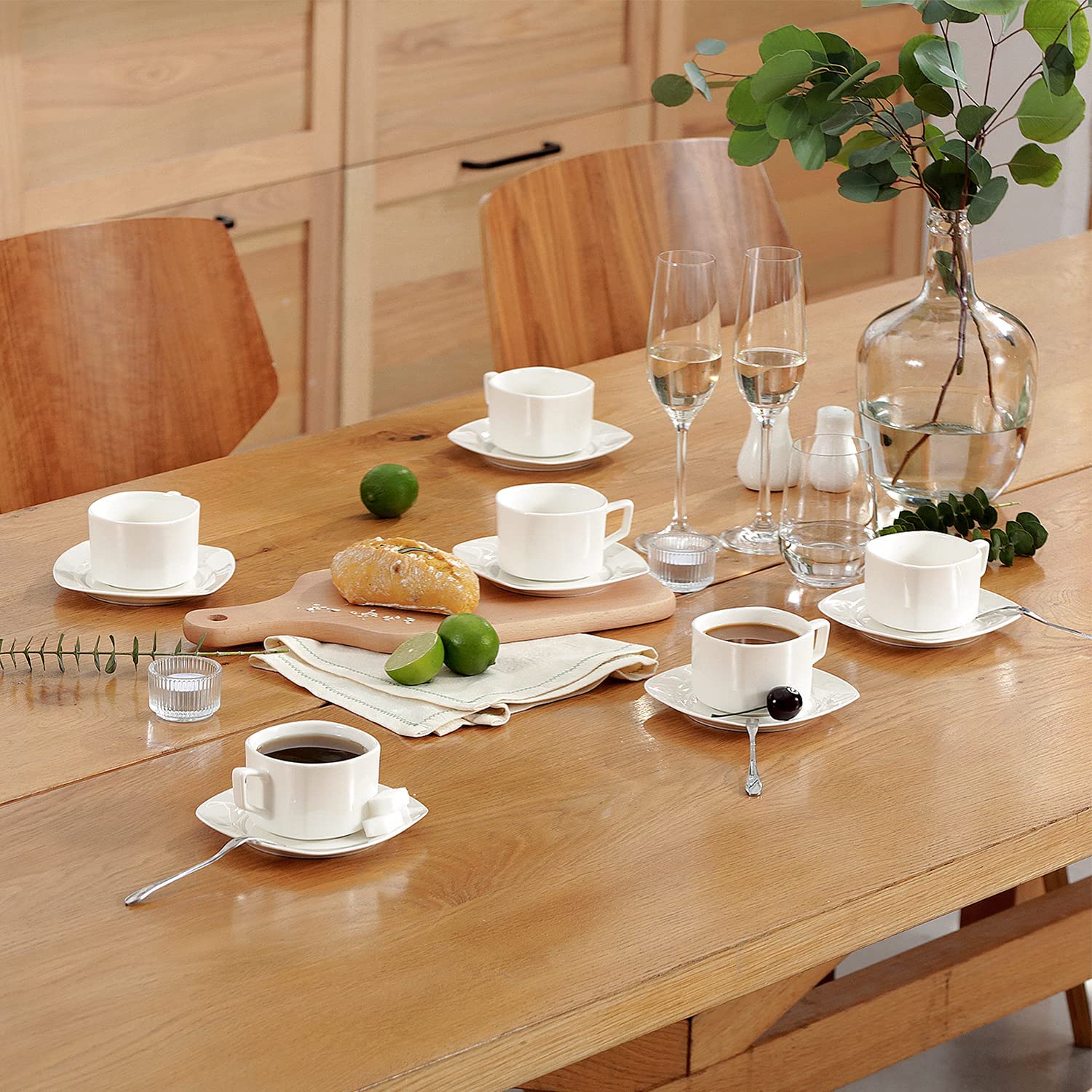 Šoljice za kafu - SUNTUN Set šoljica 12 delova - CLASSIC kockaste