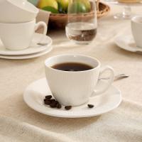 Šoljice za kafu - Set šoljica 12 kom beli SUNTUN - NATURE okrugle