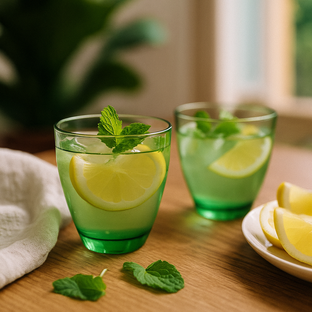 Staklene čaše BORMIOLI 6/1 zelene