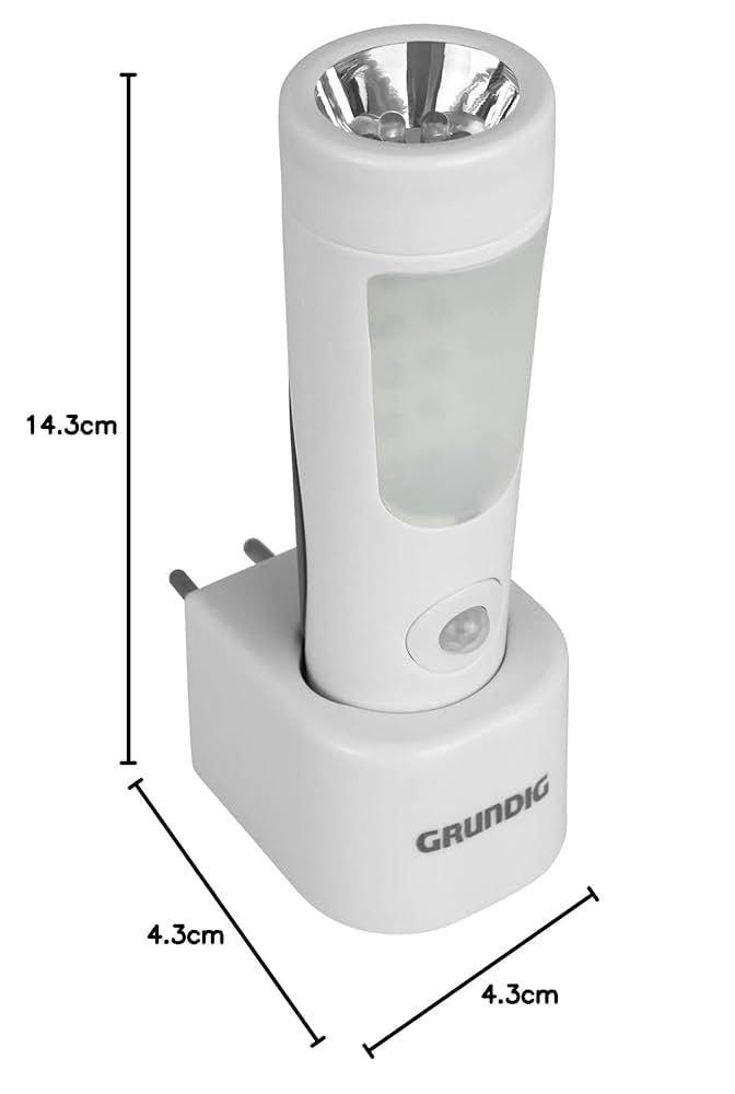 Grundig baterijska lampa 2u1