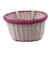 Korpa za bicikl roze