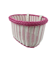 Korpa za bicikl roze