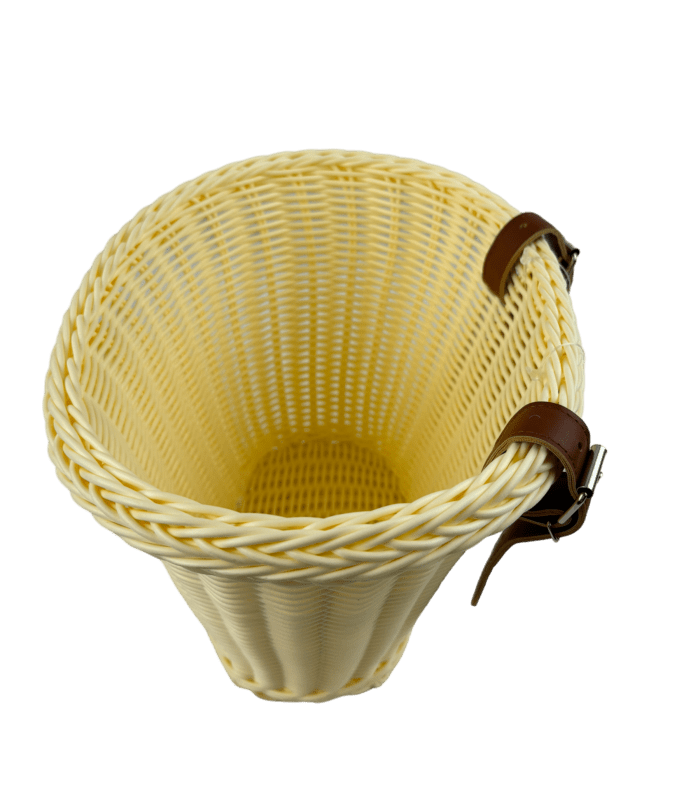 Korpa za bicikl žuta