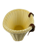 Korpa za bicikl žuta