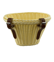 Korpa za bicikl žuta