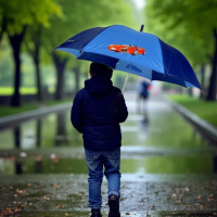 Kišobran Jani Markel teget