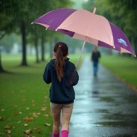 Kišobran Jani Markel svetlo roze