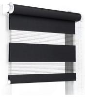 Zebra zavesa crna