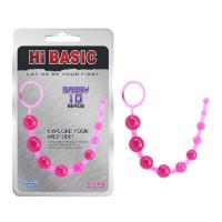Analne kuglice SASSY Anal Beads Pink