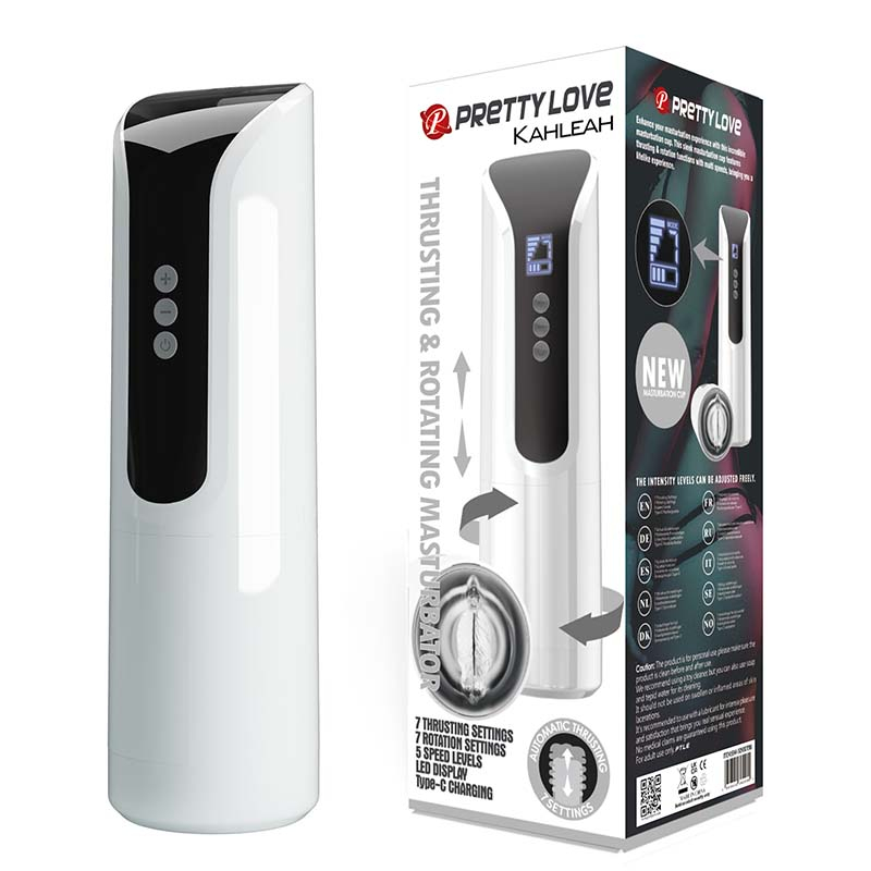 Kvalitetni masturbator sa LED ekranom Kahleah