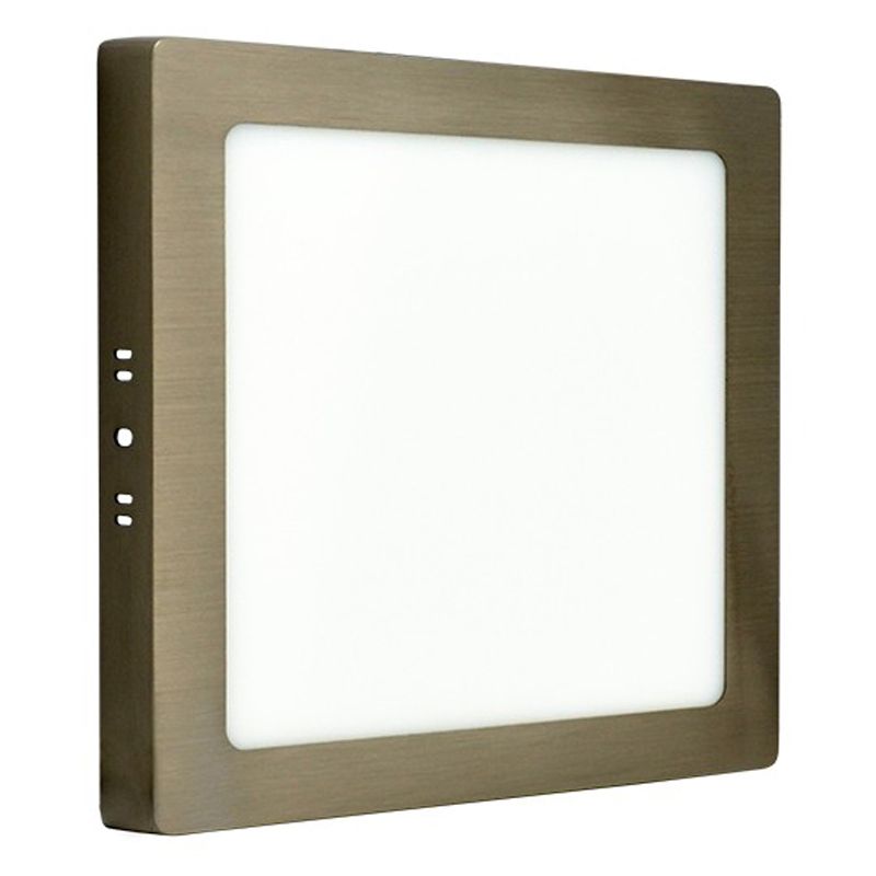 M18NKSN 18W 4000K saten nikl nadgradni kvadratni LED panel Mitea Lighting