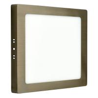 M18NKSN 18W 4000K saten nikl nadgradni kvadratni LED panel Mitea Lighting