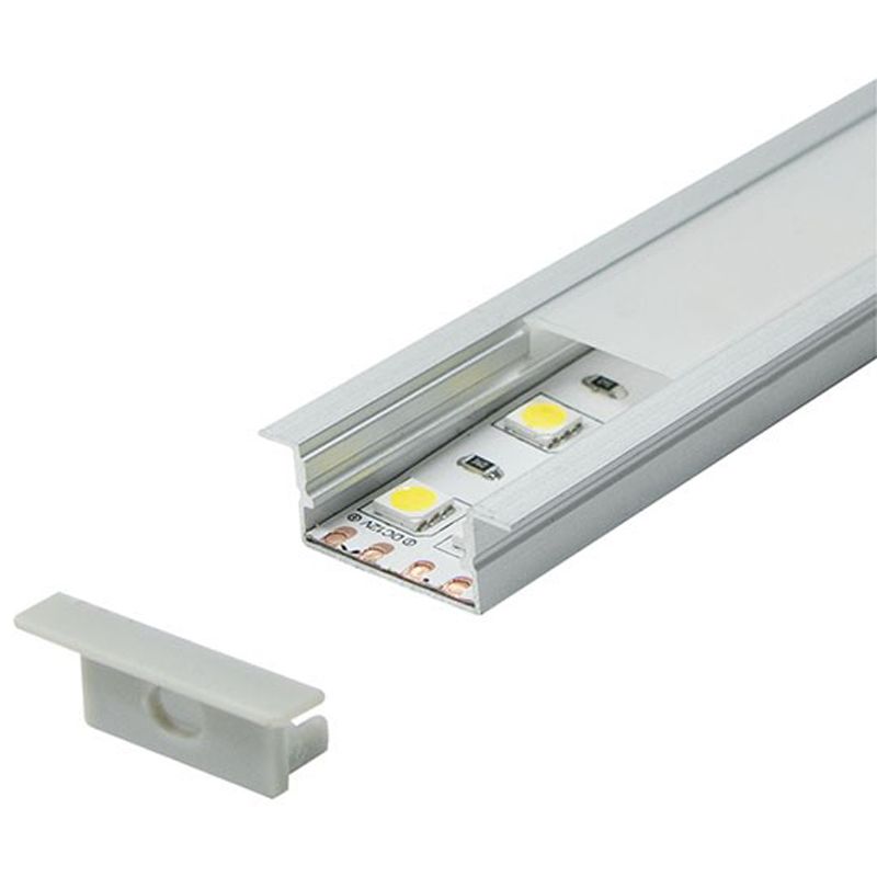 MA2010 Aluminijumski profil za LED trake 20x10x2000mm sa difuzorom 2m Mitea Lighting