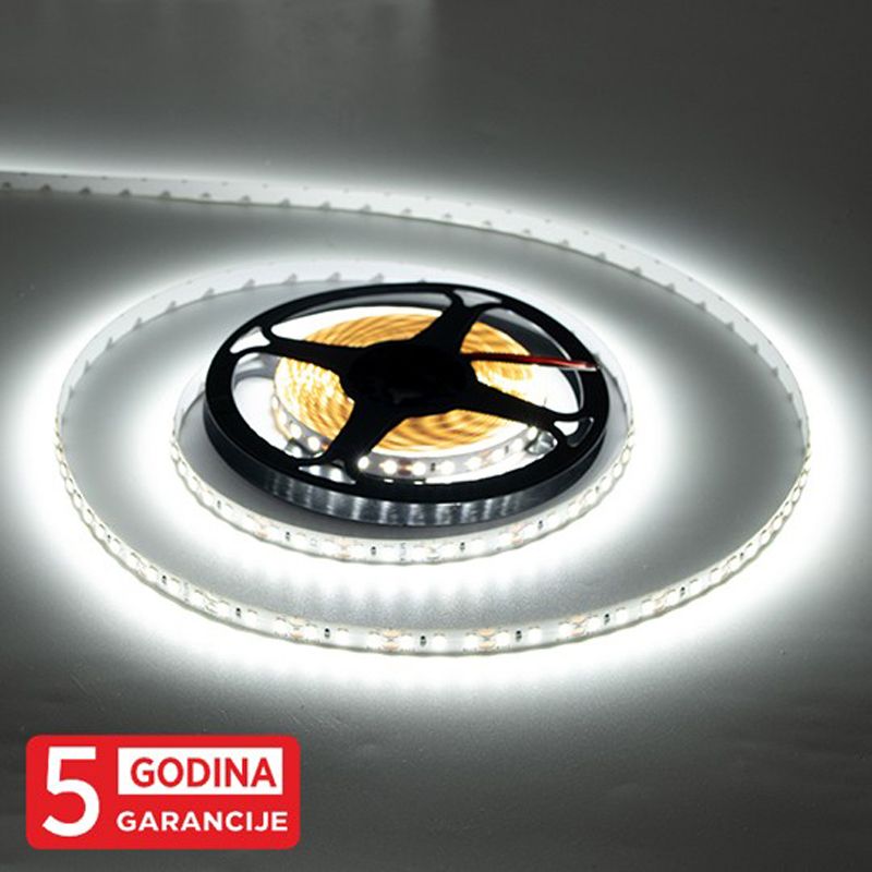 MLM2835120ML 6500K bela LED traka 5m 12V 10W 120 LED1m IP20 5Y Mitea Lighting