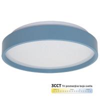 M205540P PLAVA 15W fi260mm LED SMD CCT 30006500K plafonjera Mitea Lighting