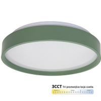 M205540Z ZELENA 15W fi260mm LED SMD CCT 30006500K plafonjera Mitea Lighting