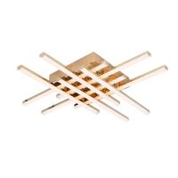 M109908 GD LED plafonski luster zlatna 48W 3000K Mitea Lighting