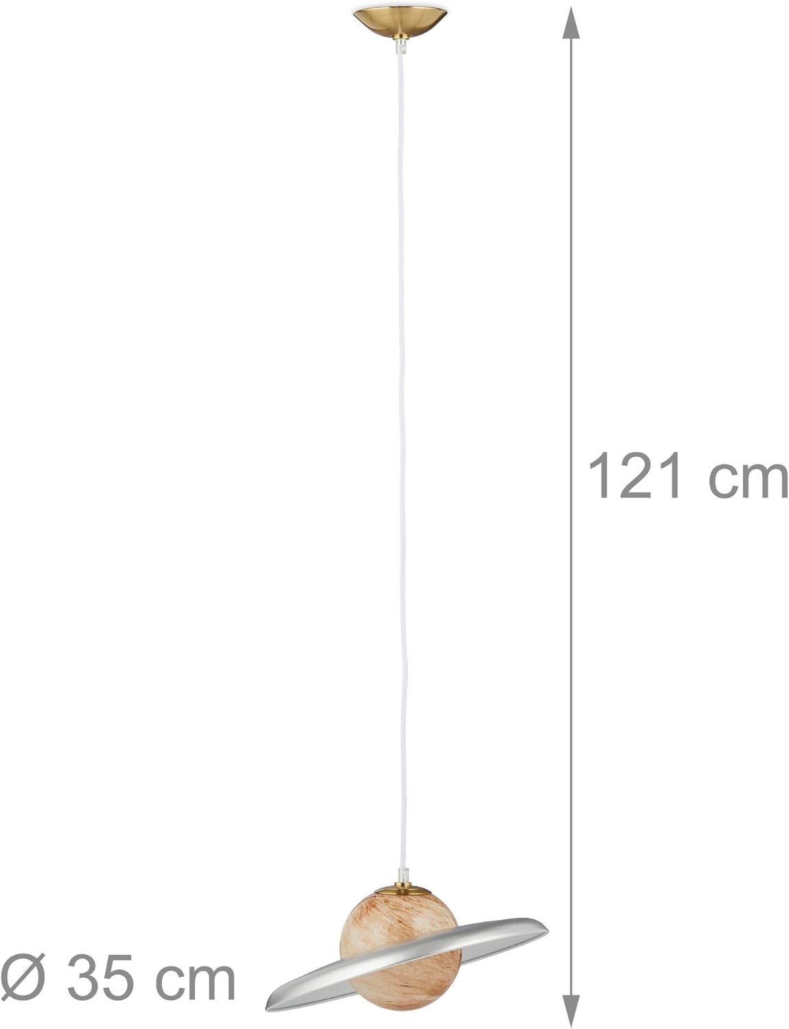 Luster Relaxdays Saturn