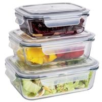 Staklena činija sa poklopcem 620 ml