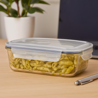 Staklena činija sa poklopcem 620 ml