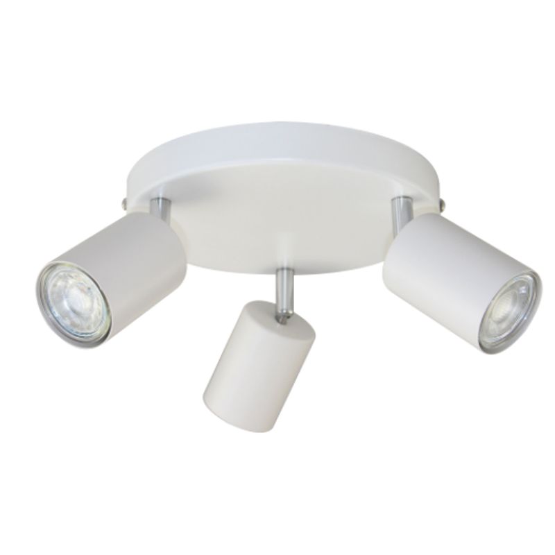 ADOP6246WGU10 bela spot lampa 3xGU10 max50W RINO ADVITI