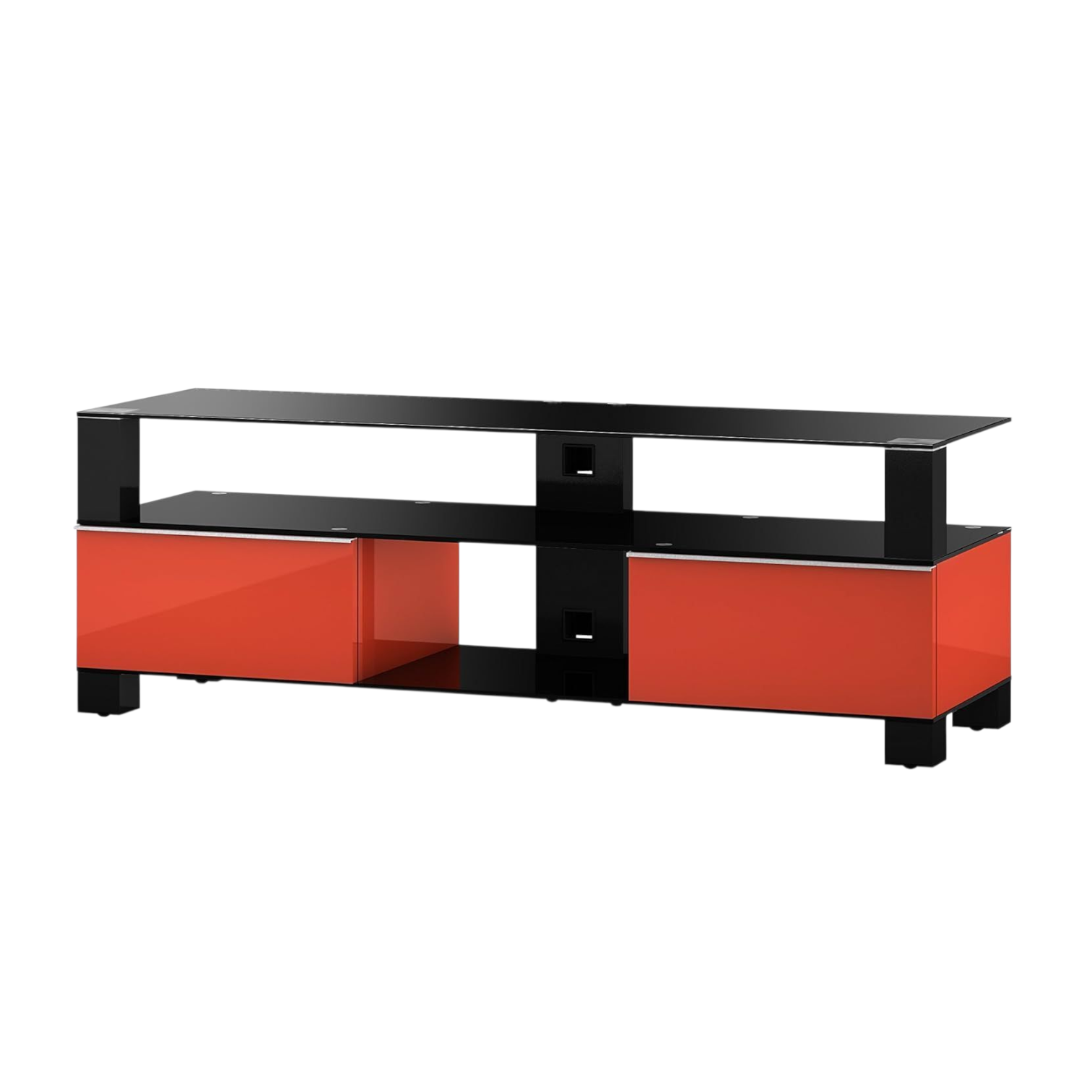 TV komoda Sonorous MD 9120-B-HBLK-RED