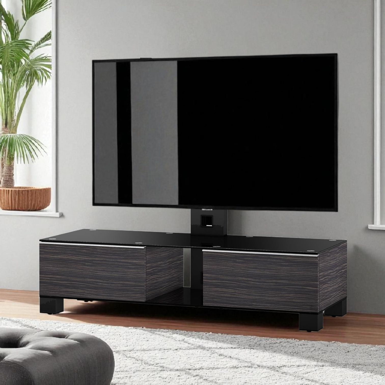 TV komoda Sonorous MD 8120-B-HBLK-AMZ