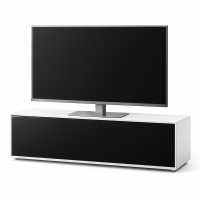 TV komoda Sonorous EX 31-TS-WHT-BLK-2-B