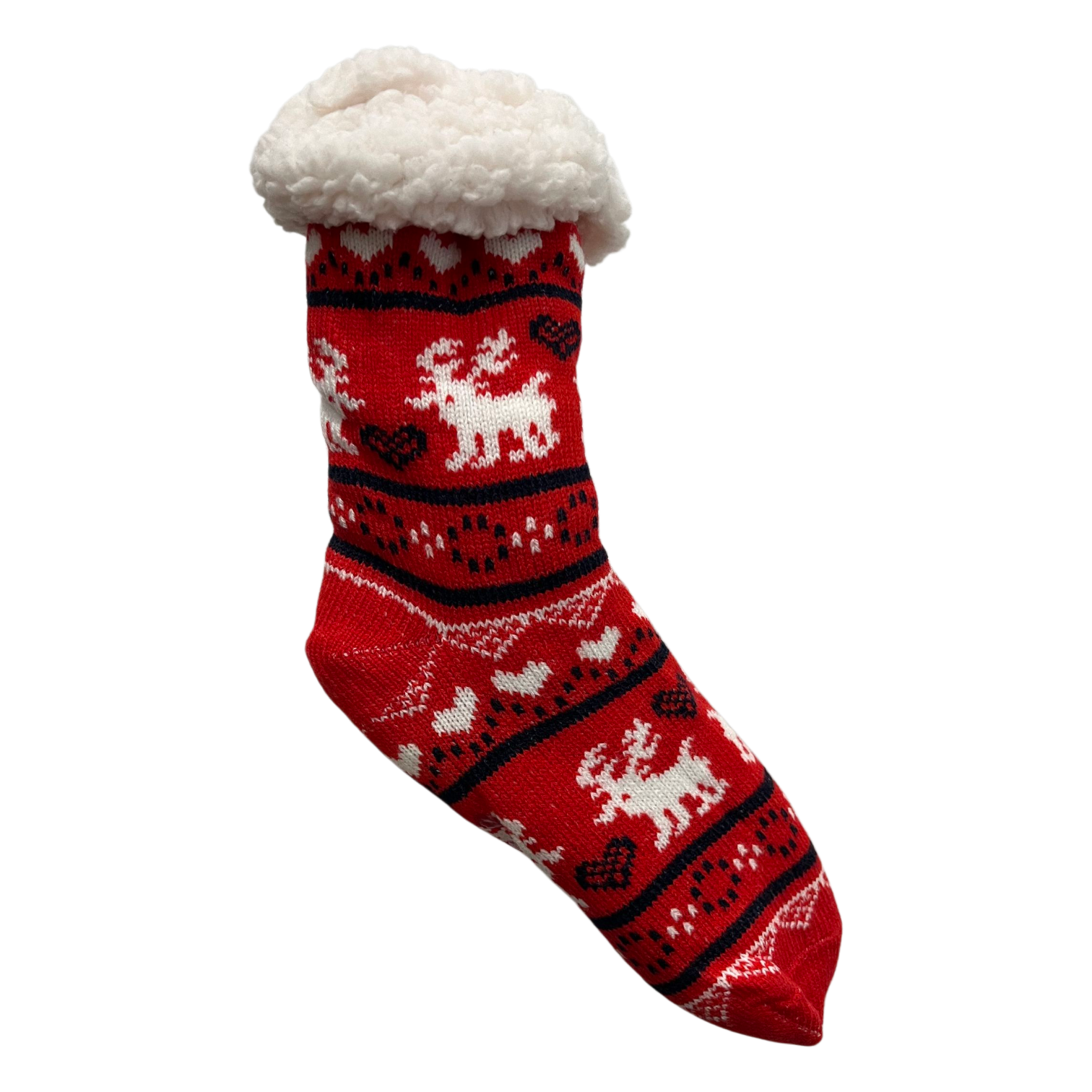 Novogodišnje čarape crvene