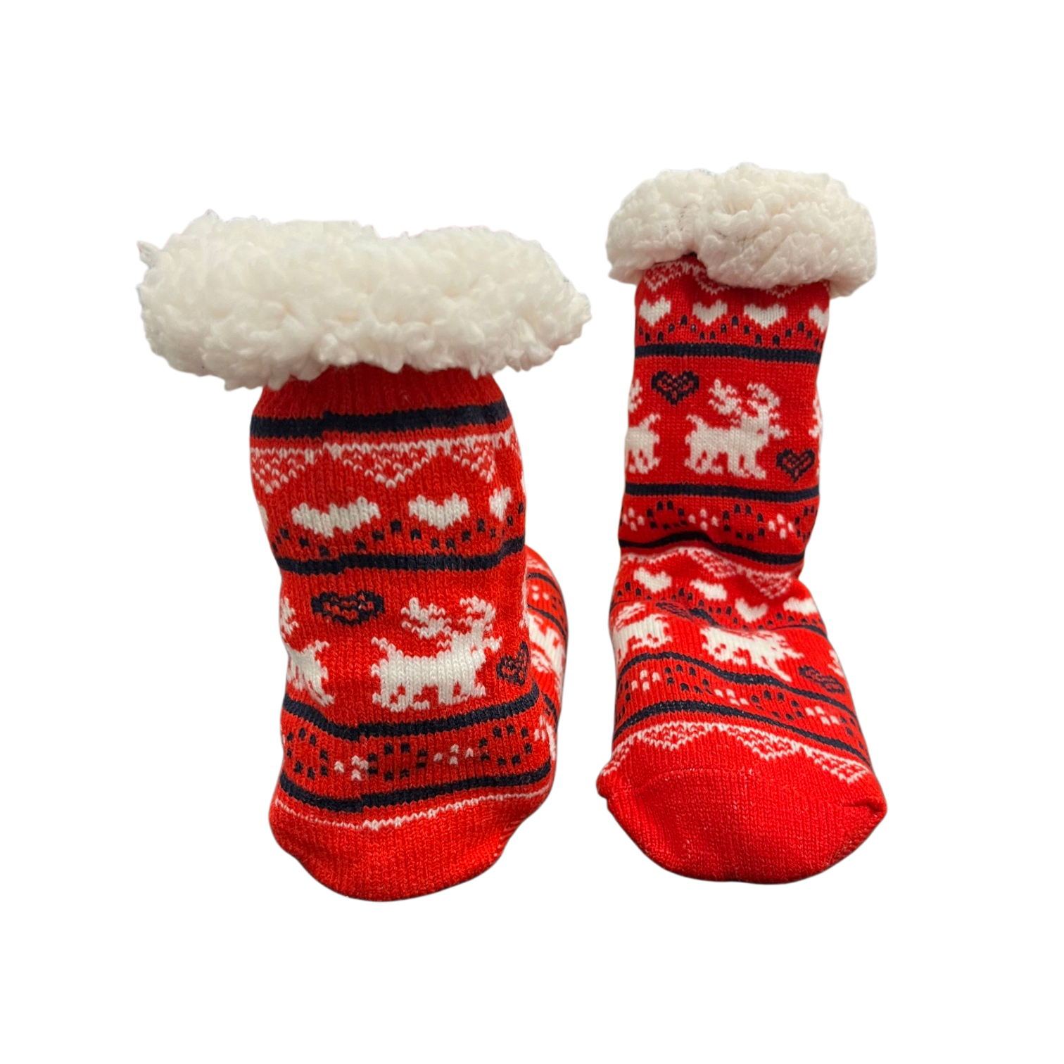 Novogodišnje čarape crvene