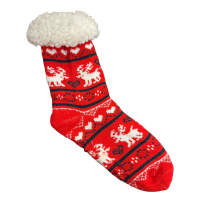 Novogodišnje čarape crvene